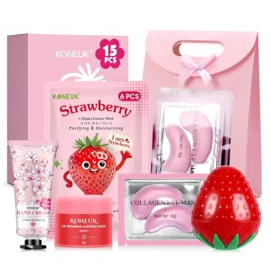 15 PACK Skincare Gift Set for Teen Girls. Travel Kit & Skin Care Gifts with Under Eye Patches. Facial Masks. Hand Cream. Lip Mask. Body Lotions. Skincare Gifts for Kids. Mothers Day Gift. Teacher Gift : Beauty & Personal Care