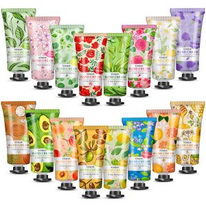 KONEUK 16 Pack Hand Cream Gifts Set. Bulk Hand Lotion Travel Size for Dry Cracked Hands. Hand Cream for Mothers Day Gifts. Teacher Appreciation Gifts. Nurses Week Gifts and Bridal Shower Gifts : Beauty & Personal Care