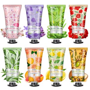 KONEUK 8 Pack Hand Cream Set. Mothers Day Gifts. Wedding Favors. Bulk Hand Lotion Travel Size for Dry Cracked Hands. Moisturizing Hand Cream for Teacher Gifts and Nurse Gifts : Beauty & Personal Care