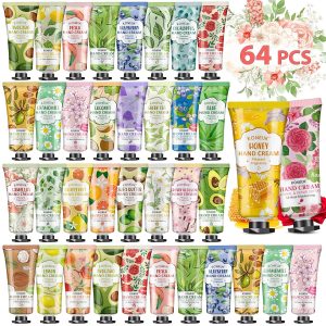 KONEUK 64 Pack Moisturizing Hand Cream Set. Mothers Day Gifts for Mom. Bulk Hand Lotion Travel Size for Dry Cracked Hands. Mini Hand Cream for Teacher Appreciation Gifts. Nurse Gifts. Thank You Gifts : Beauty & Personal Care